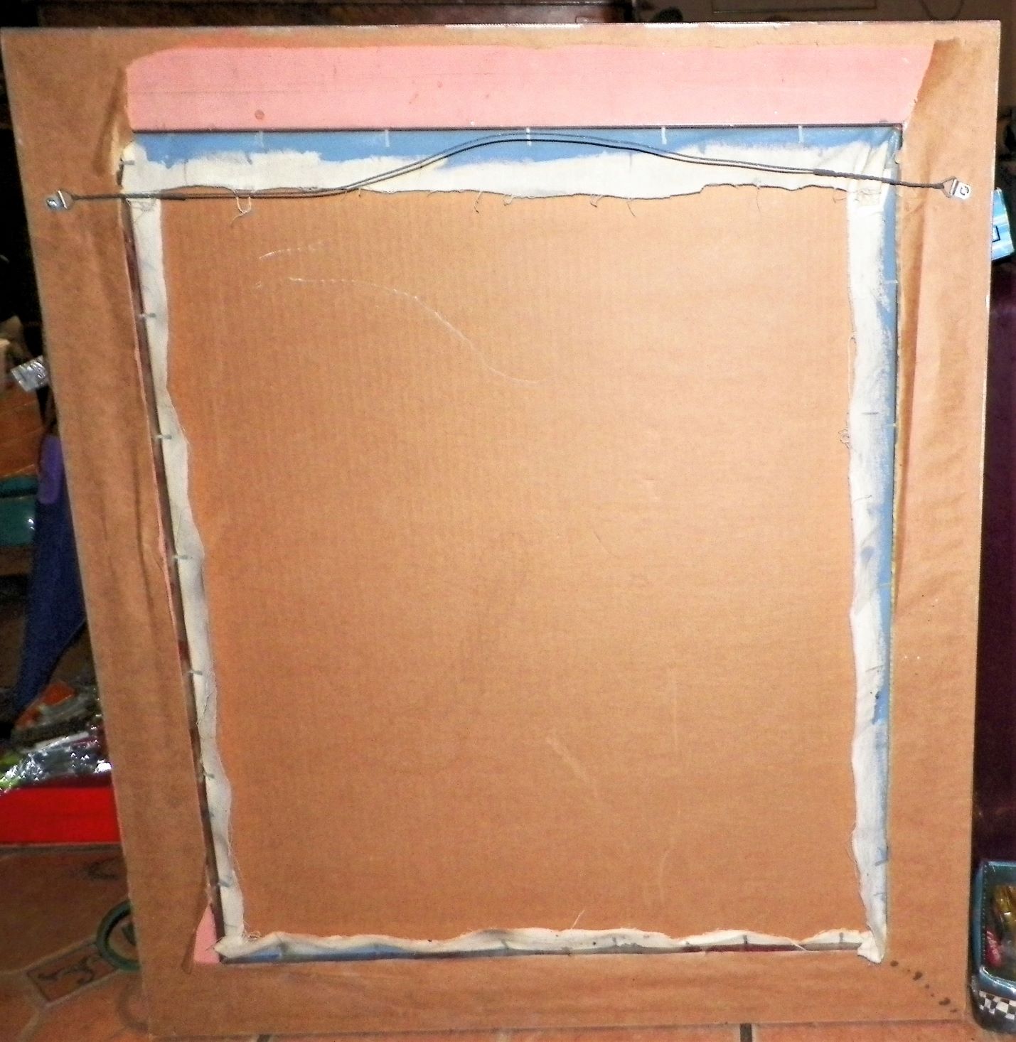 ART PAINTING NUDE  NO SIGNATURE DALI LIKE 4AA.JPG