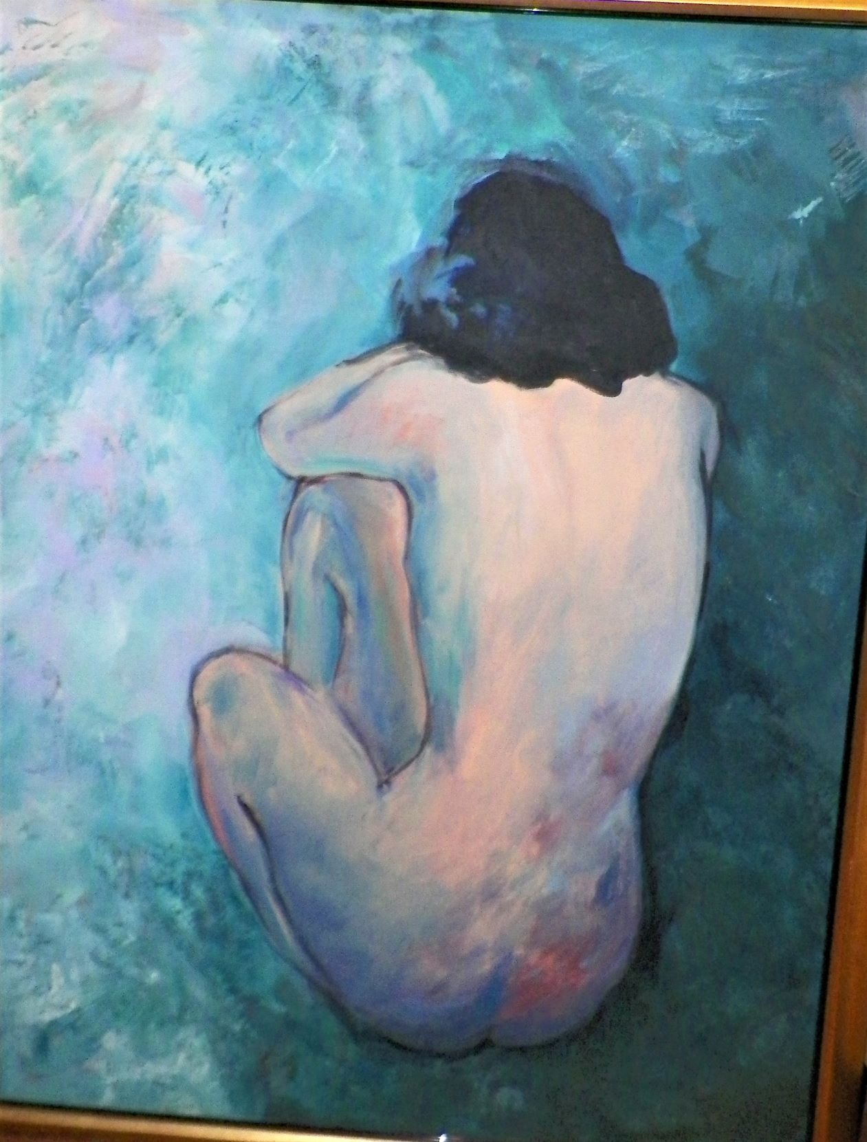 ART PAINTING NUDE SANDRA 2AA.JPG