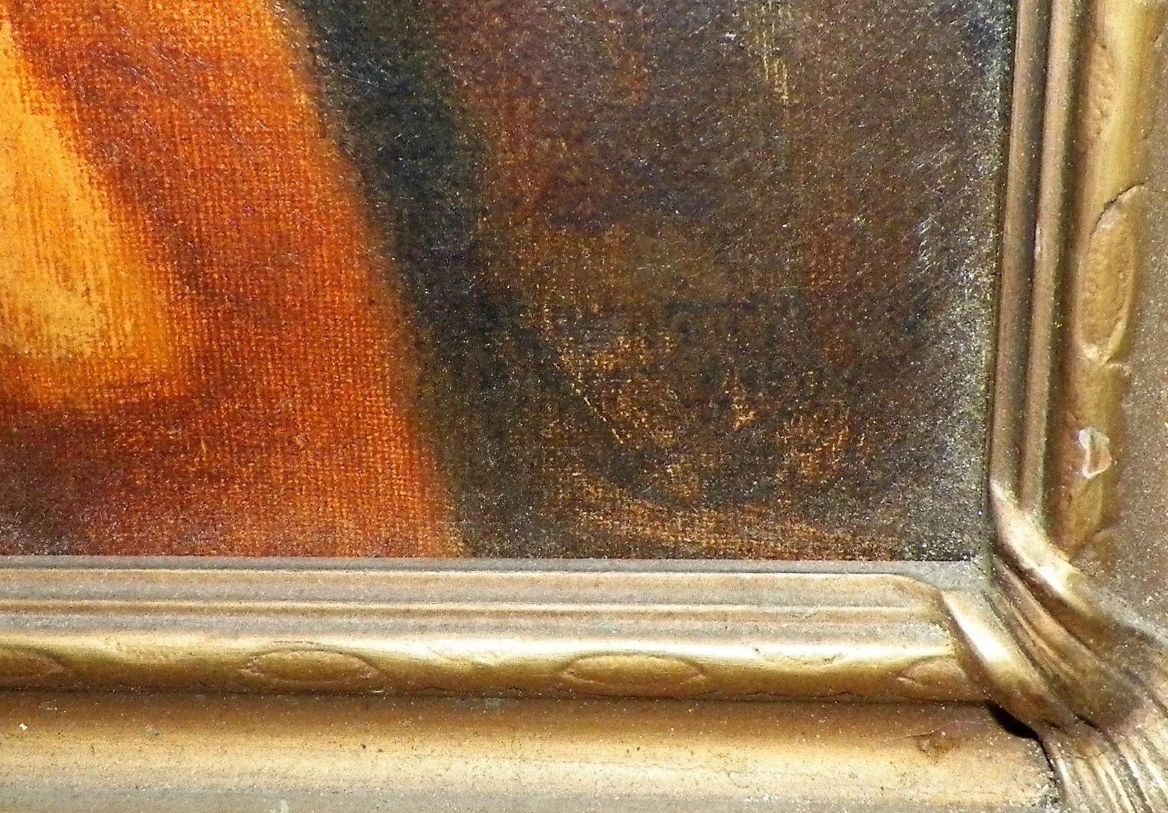 ART PAINTING REBECCA GIRL IN A TURBAN  ROY M HARNED 3AA.JPG