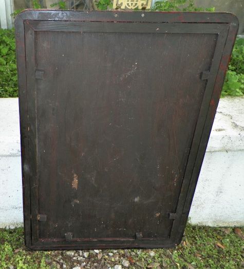 ART PAINTING REVERSE PAINTED ON GLASS ORIENTAL 7AAZZ 2ND PAINTING.JPG