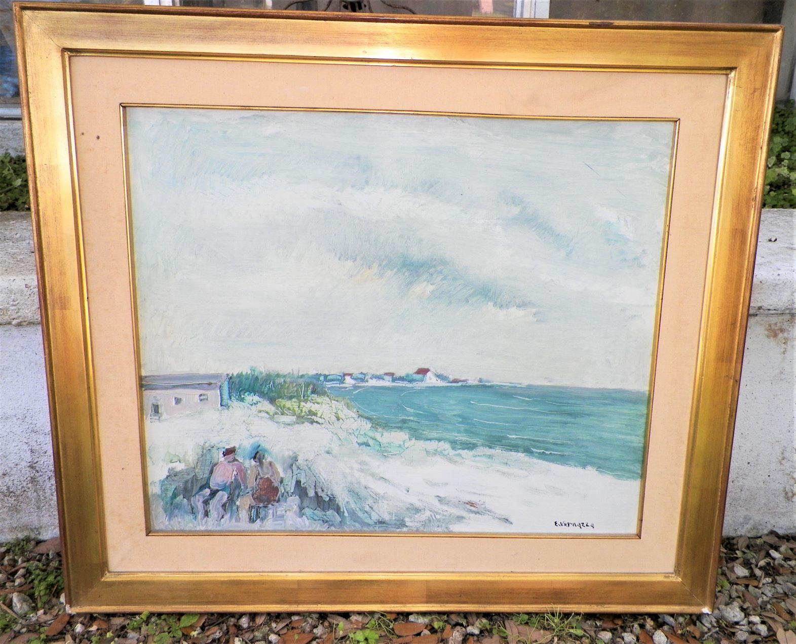 ART PAINTING SEASCAPE E Vernazza EDUARDO 1AA.JPG