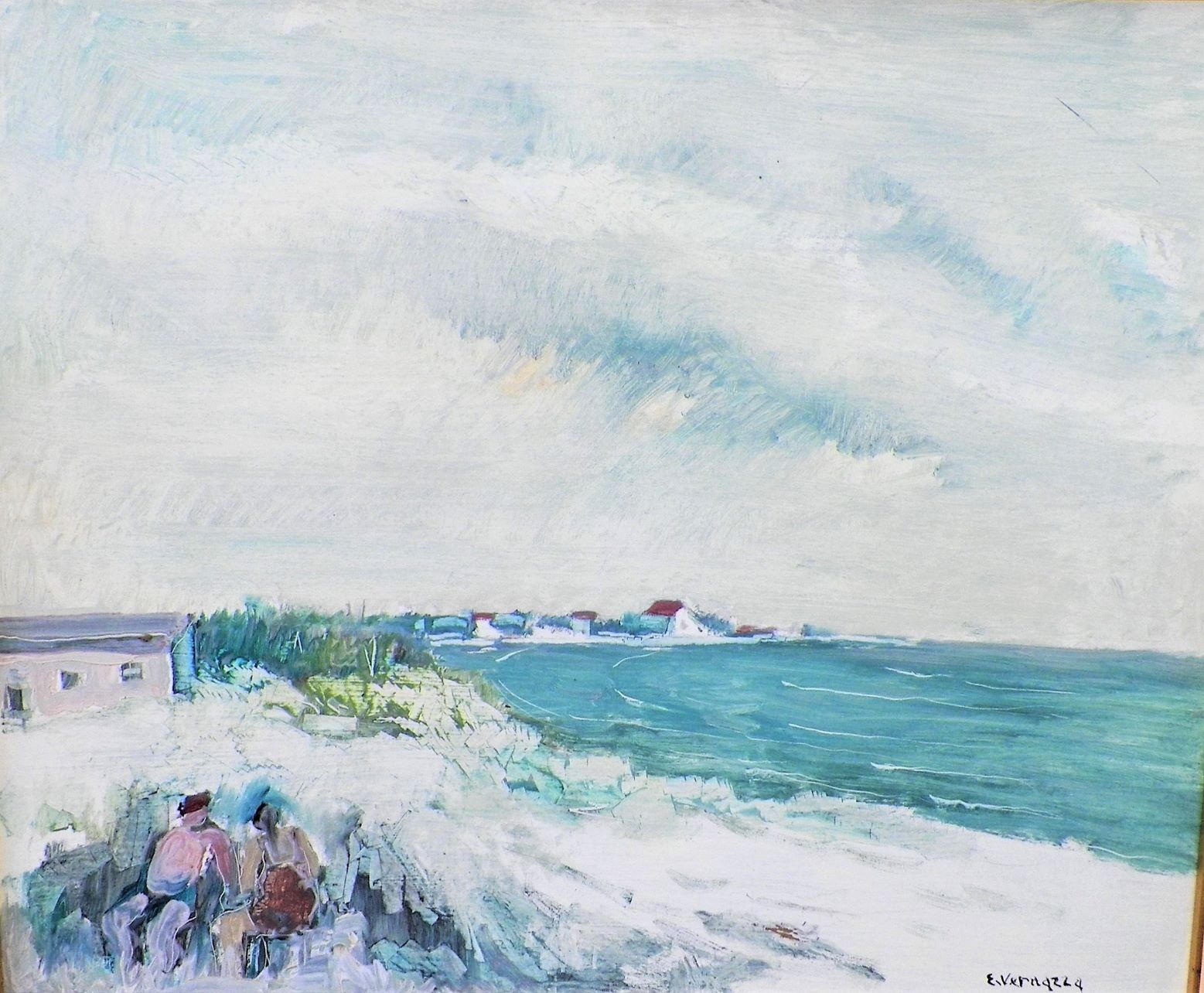 ART PAINTING SEASCAPE E Vernazza EDUARDO 1CAAA.JPG