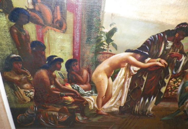 ART PAINTING SLAVE GIRL MARK SISTER PAINTING 3AAA.JPG