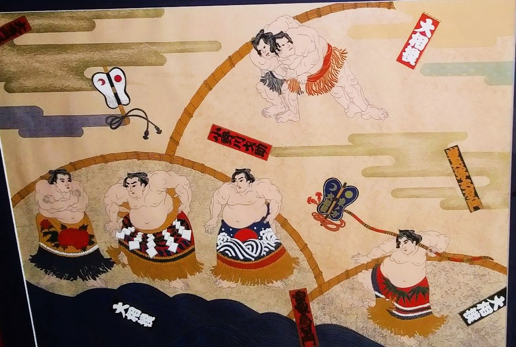 ART PAINTING SUMO WRESTLERS 1DAA.jpg