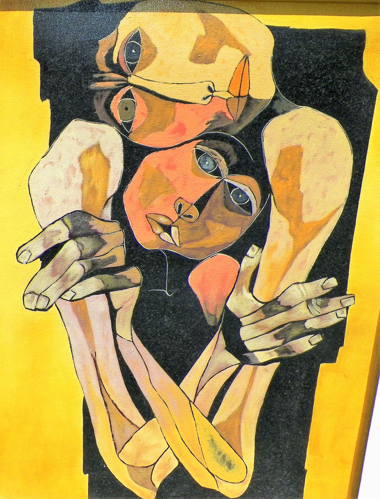 ART PAINTING SURREAL PAWN SHOP FT LAUDERDALE FIND 2AA.JPG