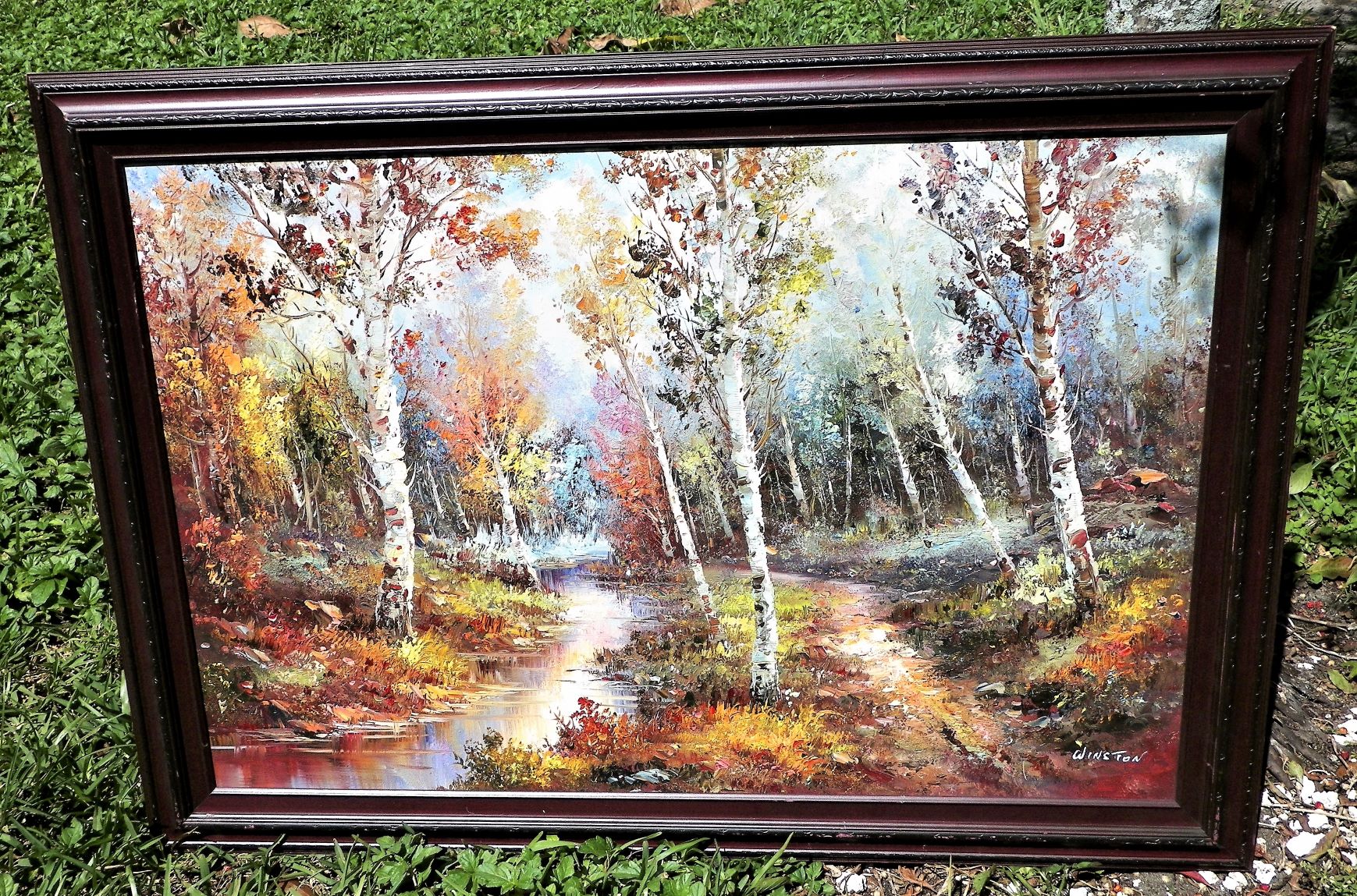 ART PAINTING WINSTON COLORFUL LANDSCAPE 1AA.JPG