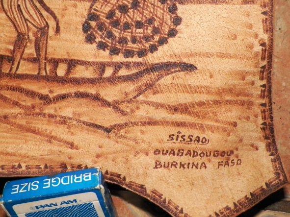 ART POSTER AFRICA LEATHER HIDE POSTER 6AA.JPG