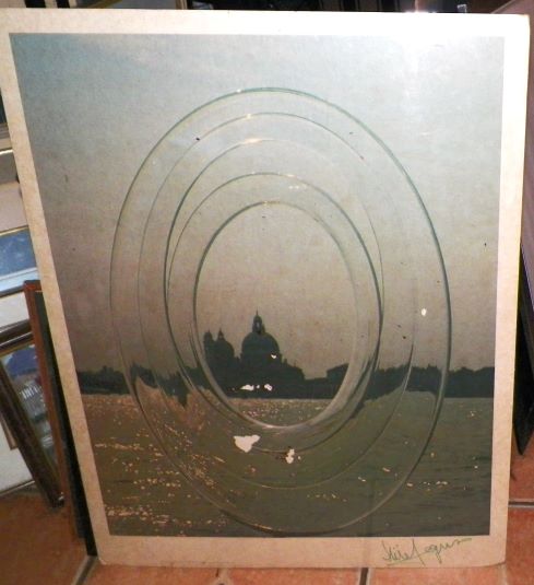 ART POSTER CIRCLE WATER POSTER SIGNED 1AA.JPG