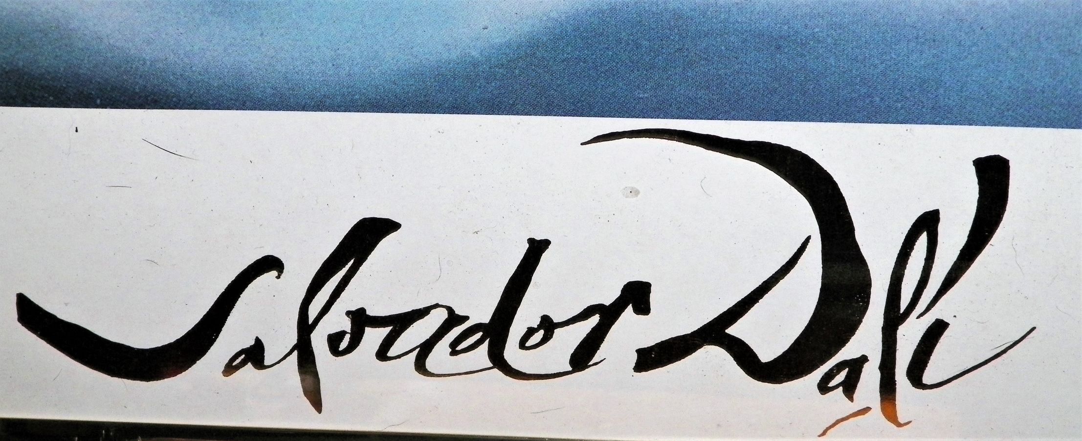 ART POSTER DALI GOLD FOIL NAME 2AA.JPG