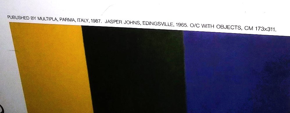 ART POSTER JASPER JOHNS LARGE 4AA.jpg