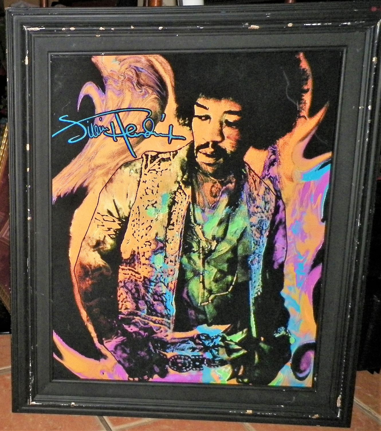 ART POSTER JIMI HENDRIX BLACK LIGHT POSTER 2AA.JPG