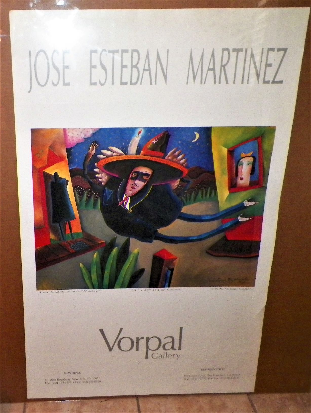 ART POSTER JOSE ESTEBAN MARTINEZ  VORPAL GALLERY 1AA.JPG