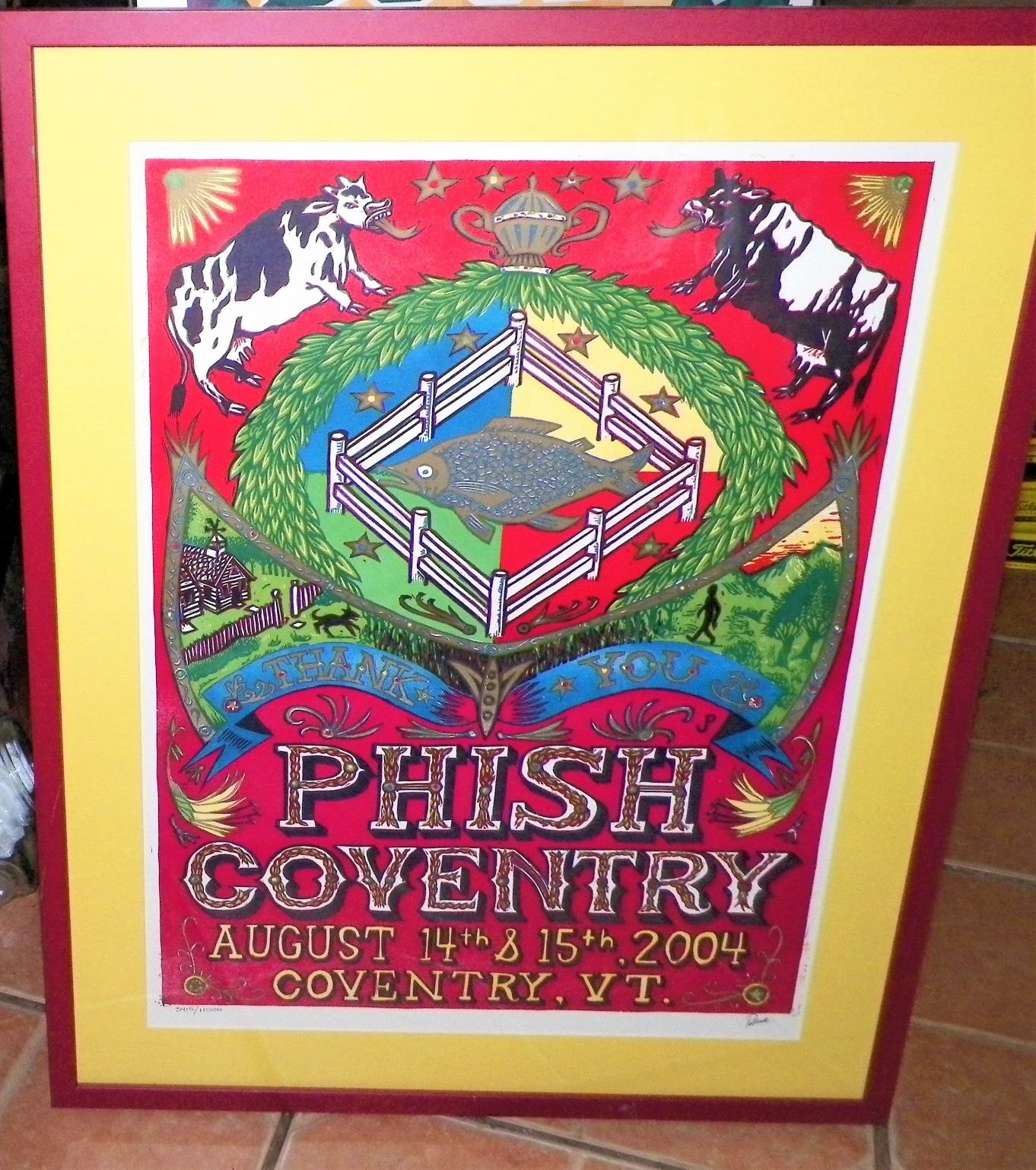 ART POSTER PHISH COVEBTRY BY POLLACK 1AA.JPG
