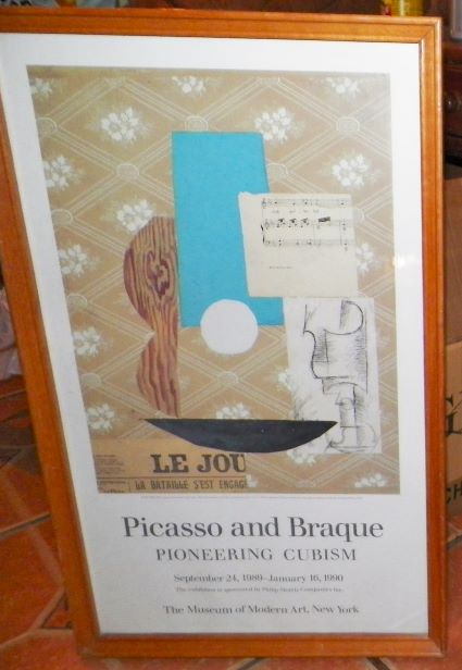 ART POSTER PICASSO AND BRAQUE PIONEERING CUBISM 1AA.JPG