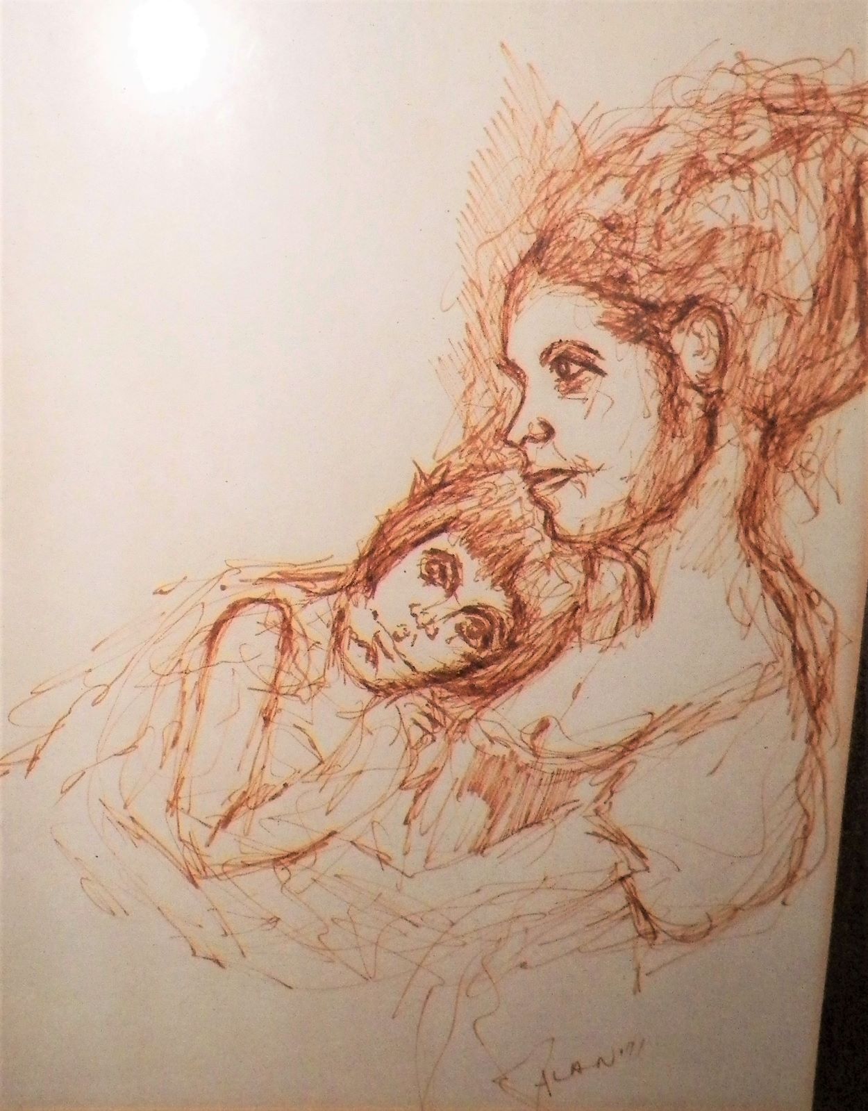 ART PRINT ALAN WOMAN & CHILD 2AA.JPG