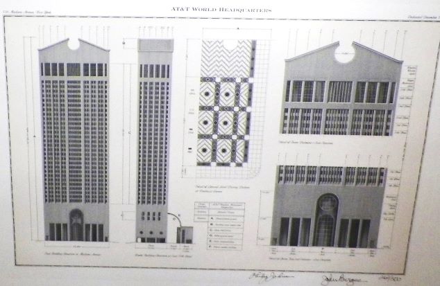 ART PRINT AT&T WORLD HEADQUARTERS LIMITED EDITION LITHO 2AA.JPG