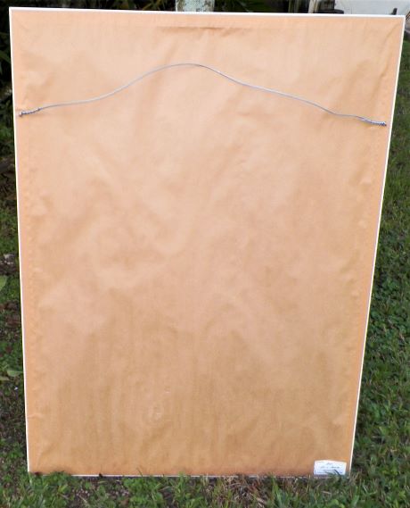 ART PRINT DOLPHINS UNDER WATER GOLD SIGNATURE 9AA.JPG