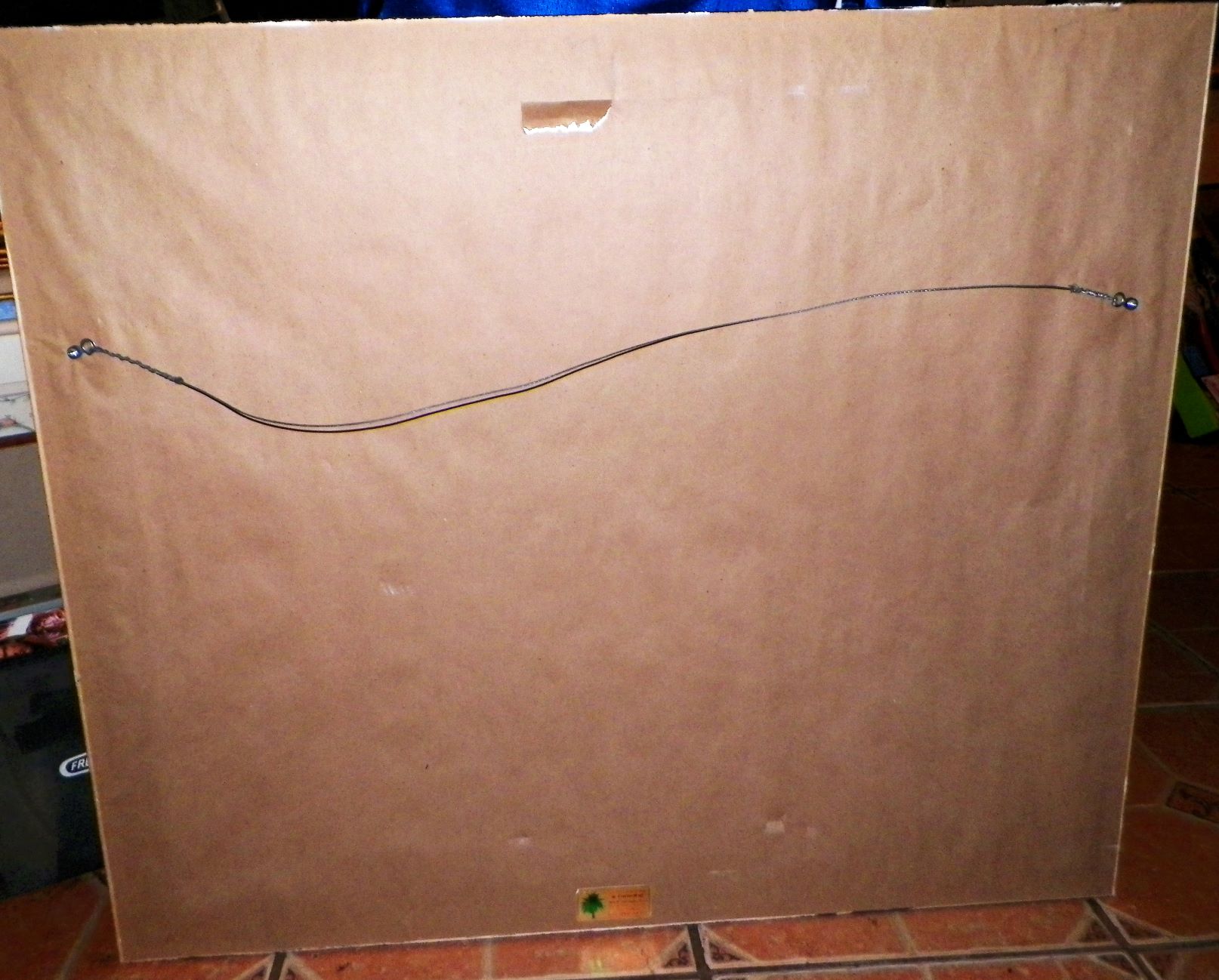 ART PRINT FLORIDA COW HUNT by CASPAR McCLOUD 6AA.JPG