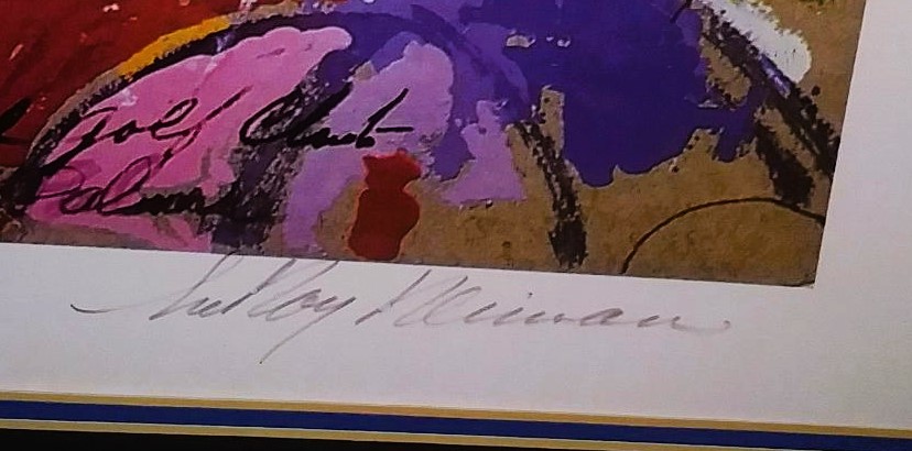 ART PRINT LEROY NEIMAN GOLF SIGNED 4AAA.JPG