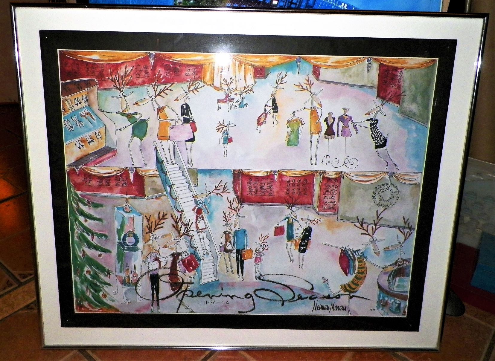 ART PRINT NEIMAN MARCUS OPENING DAY 1AA.jpg