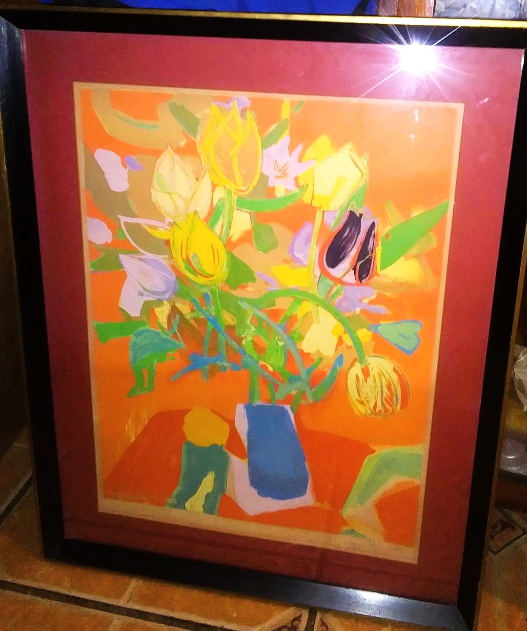 ART PRINT ROGER BEZOMBES FLOWERS 1AA.jpg