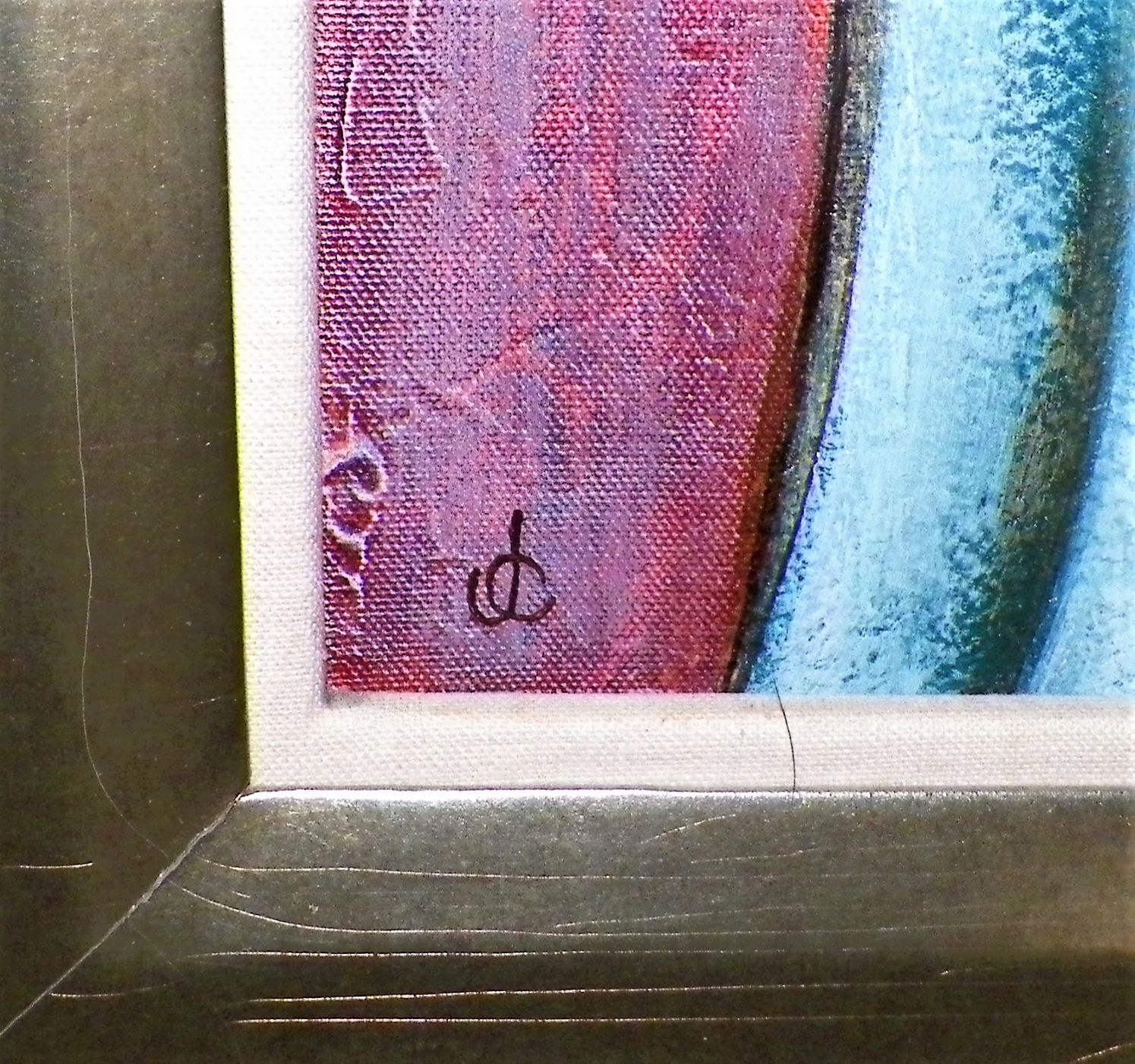 ART PRINT THRIFT STORE COMMUNITY BASHFUL SURREAL LADY 3AA.JPG