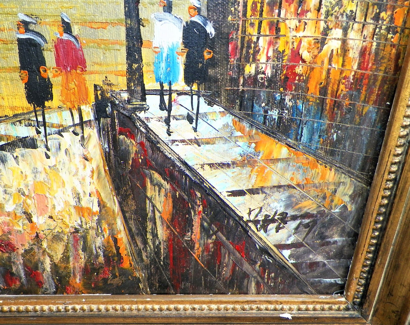 ART PRINT THRIFT STORE COMMUNITY PAINTING 2AAA.JPG