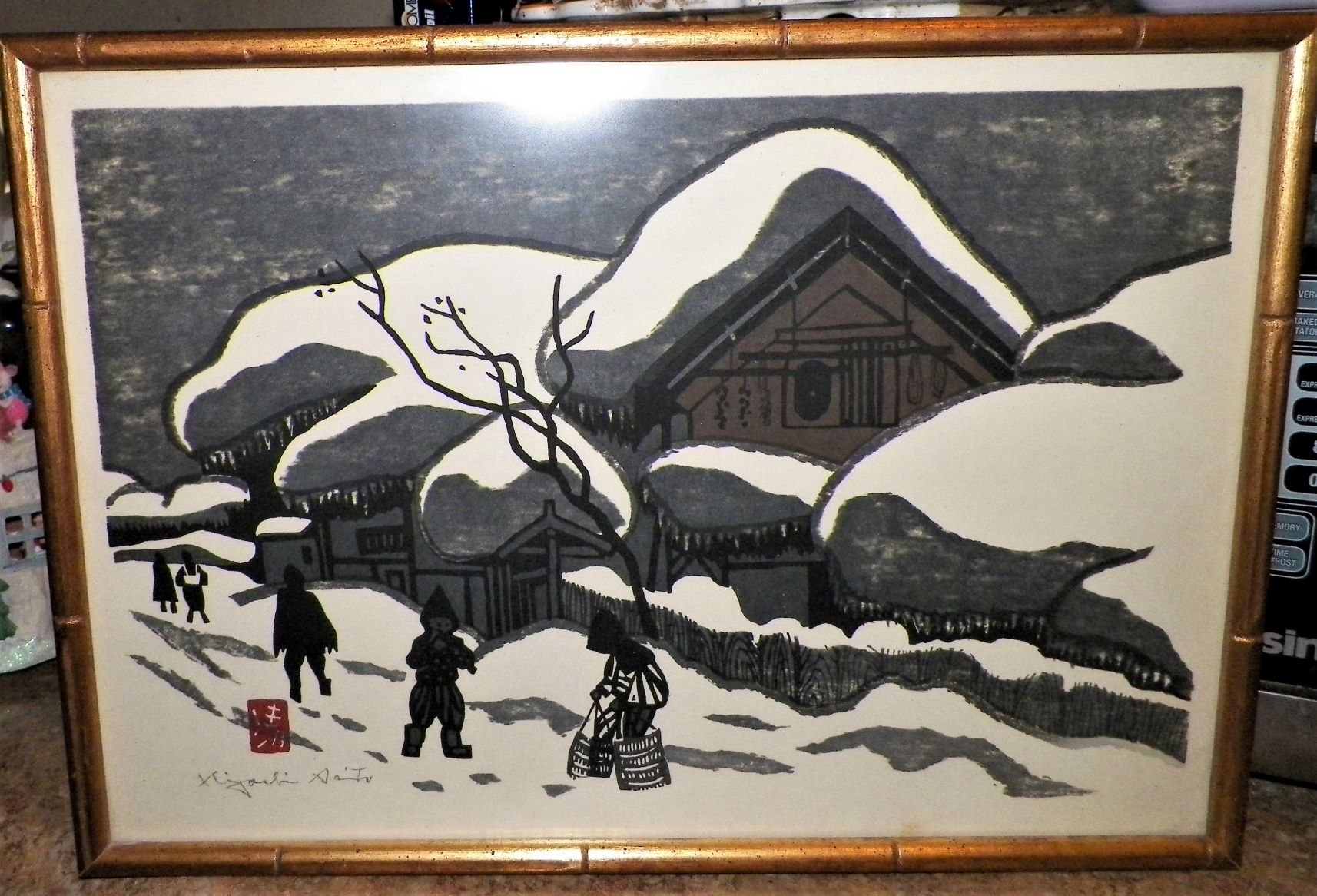 ART PRINT WOODBLOCK SANTOS 2AA.JPG