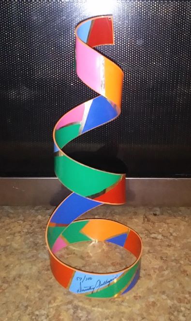 ART SCULPTURE DOROTHY GILLESPIE ABSTRACT RIBBON SPIRAL 1A_AA RESIZED.jpg