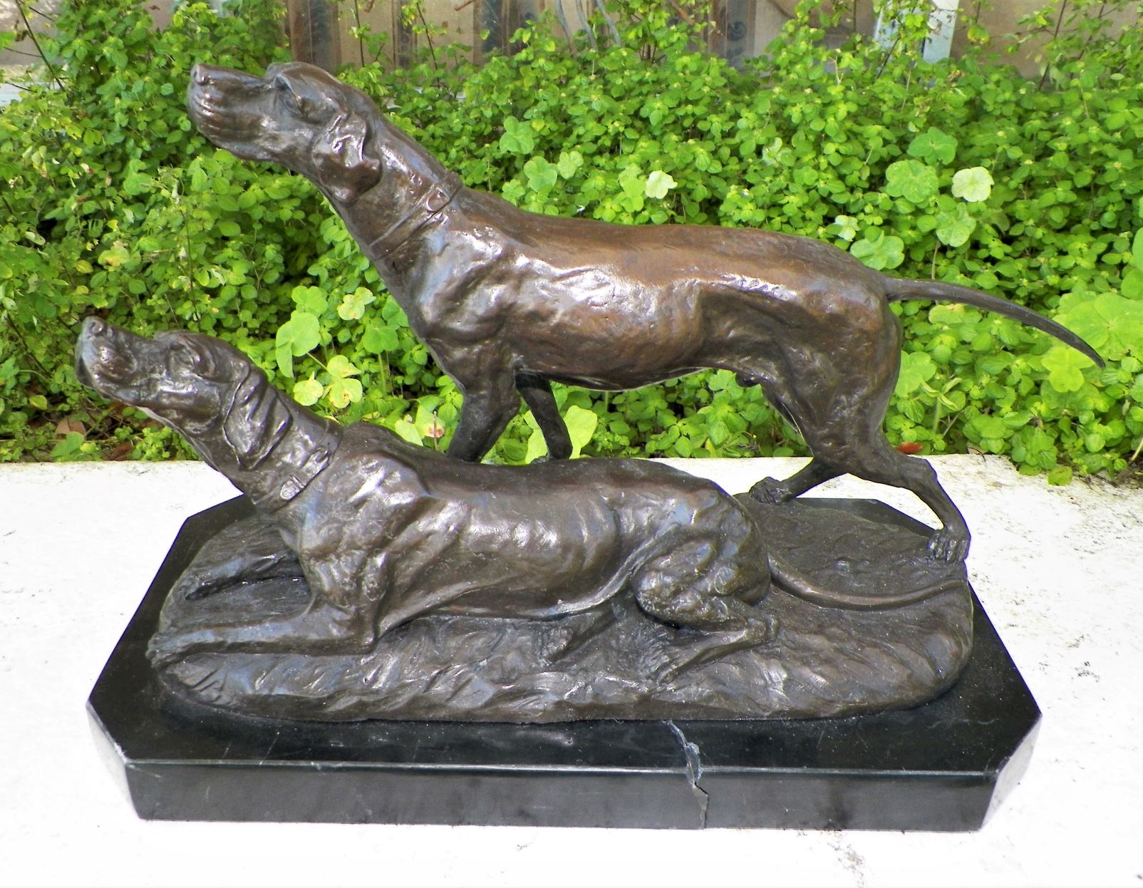 ART SCULPUTRE DOGS BARYE 1AAZZ.JPG