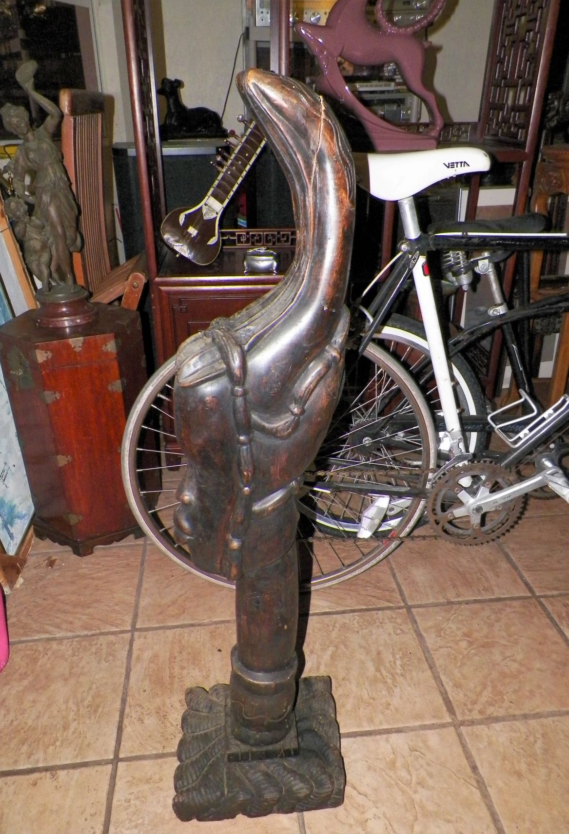 ART STATUE AFRICAN HEAD 1AA_AD.JPG
