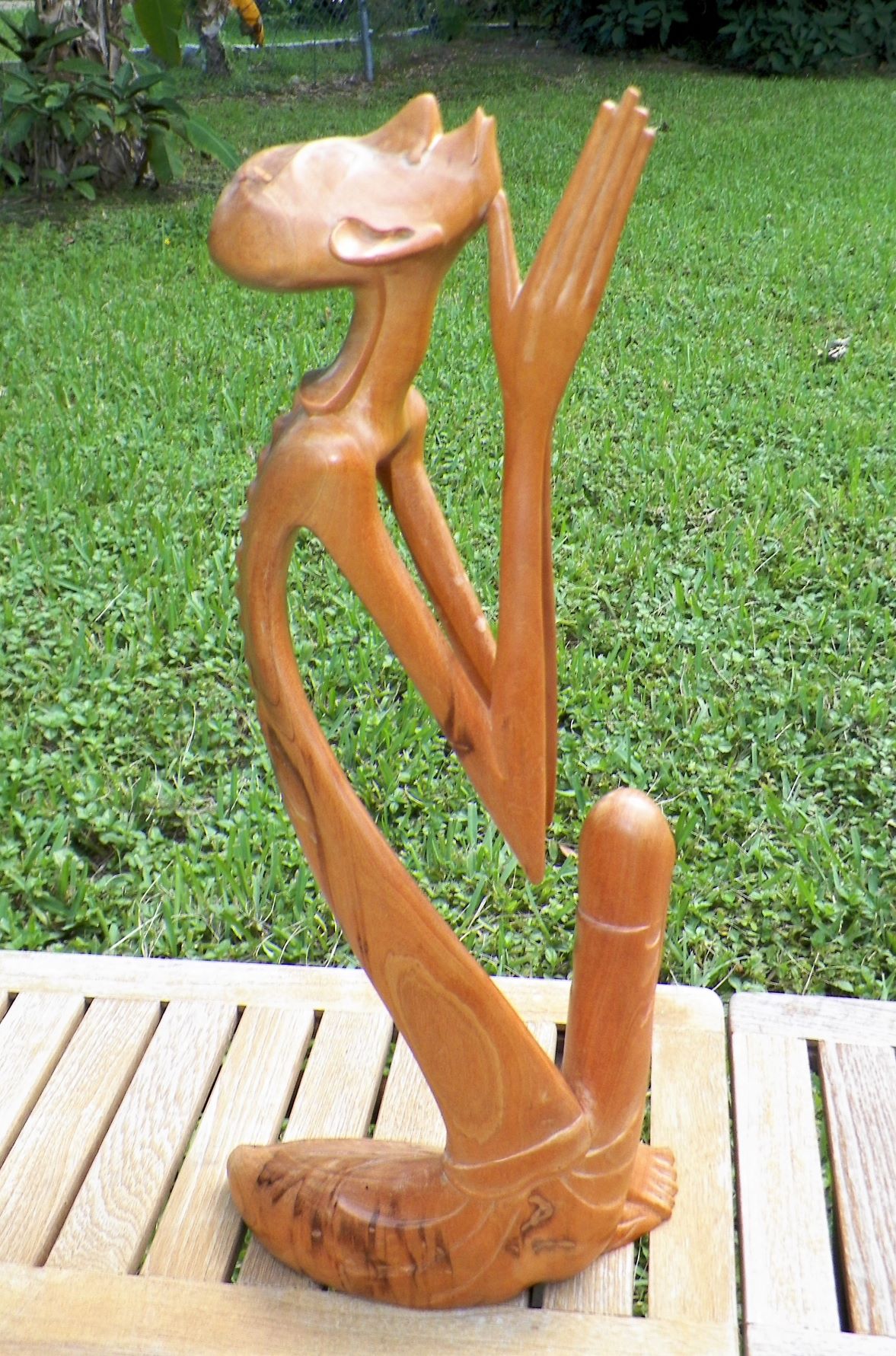 ART STATUE BUDDHA CARVED STATUE SURREAL 1AAAA.JPG