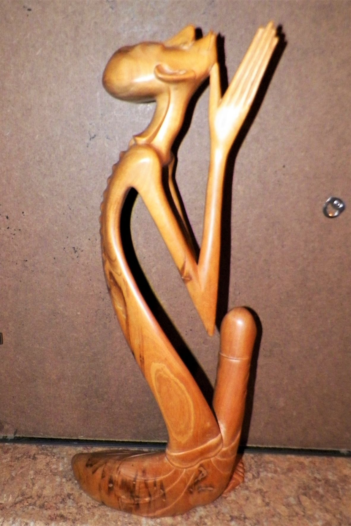 ART STATUE BUDDHA CARVED STATUE SURREAL 5AAA.JPG