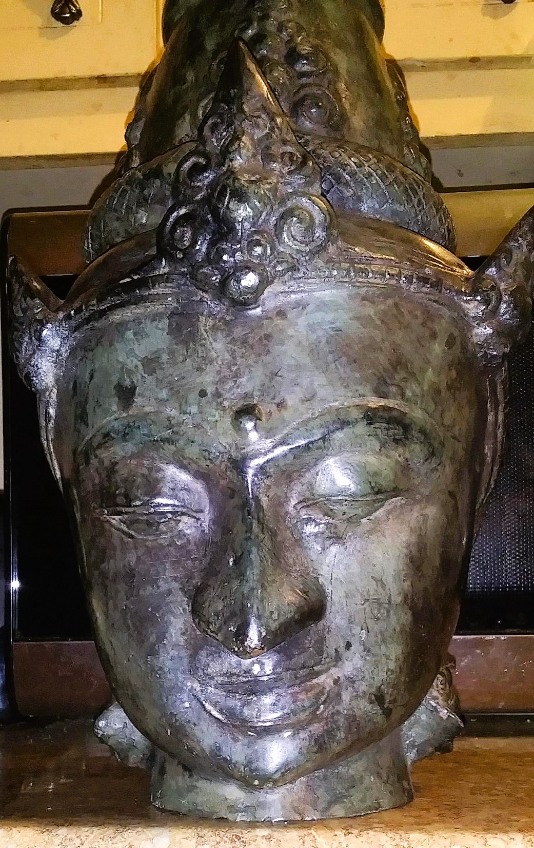ART STATUE BUDDHA HEAD METAL 2AA.jpg
