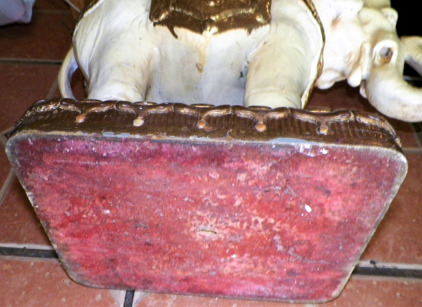 ART STATUE ELEPHANT GARDEN STOOL PLANT STAND 6AA.JPG