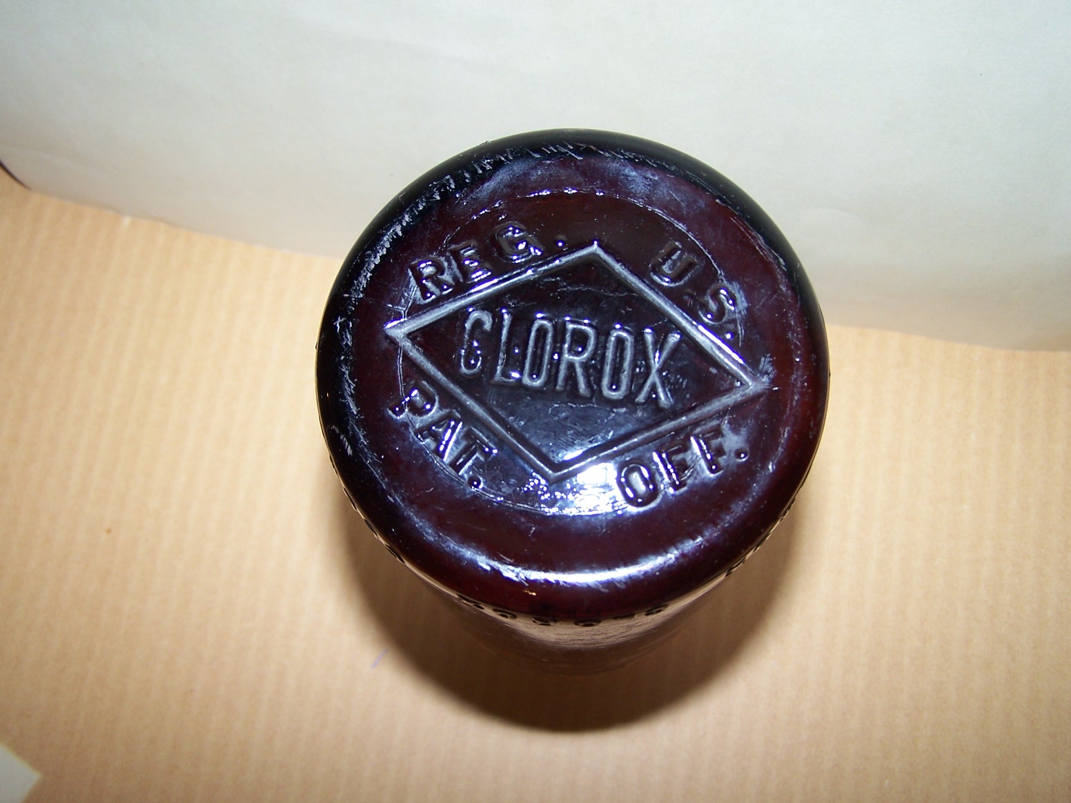 1950's? Clorox bleach jug Antiques Board