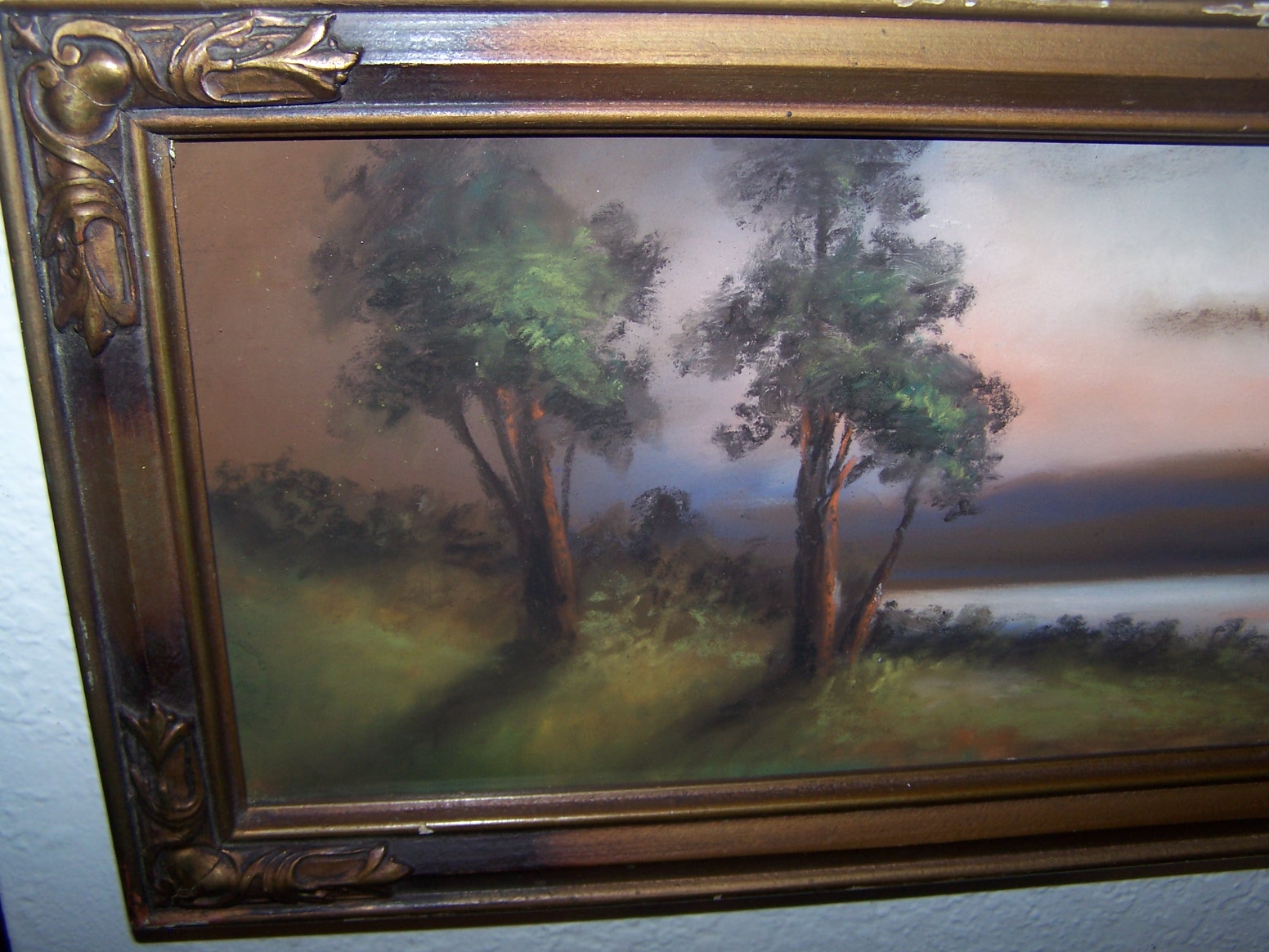 Charcoal? pastels landscapedrawing critique and questions. Antiques Board
