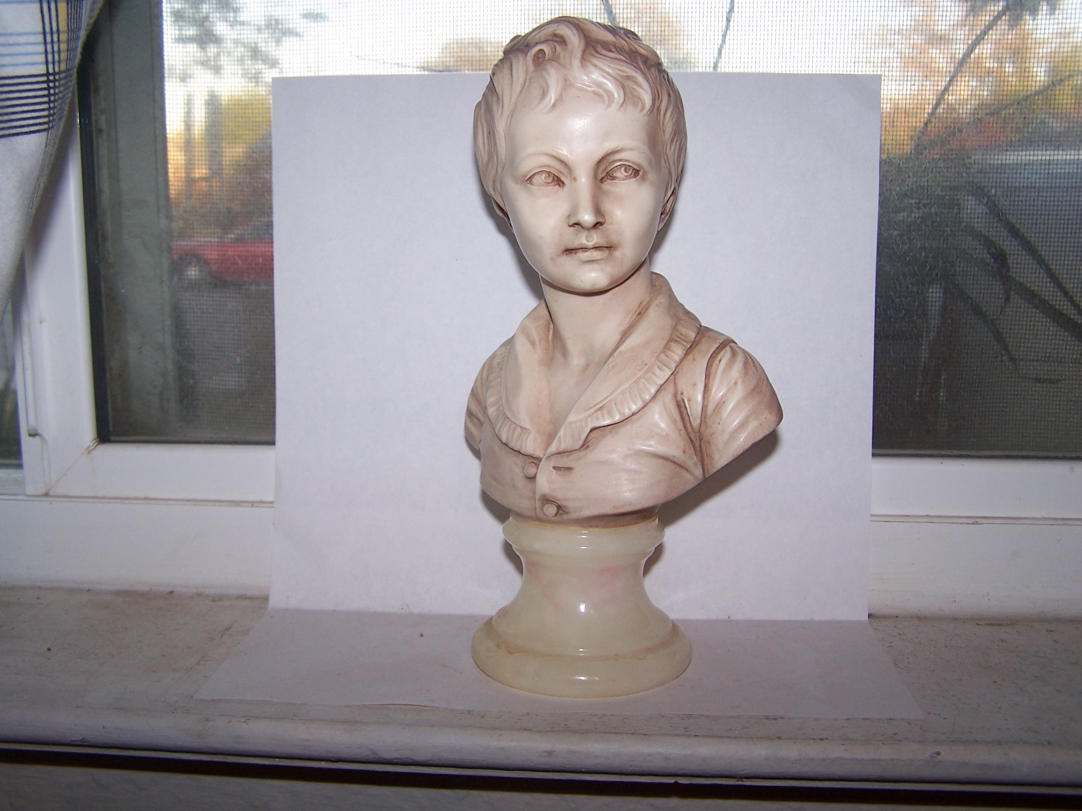 Giuseppe Bessi Marble bust. Who what where | Antiques Board