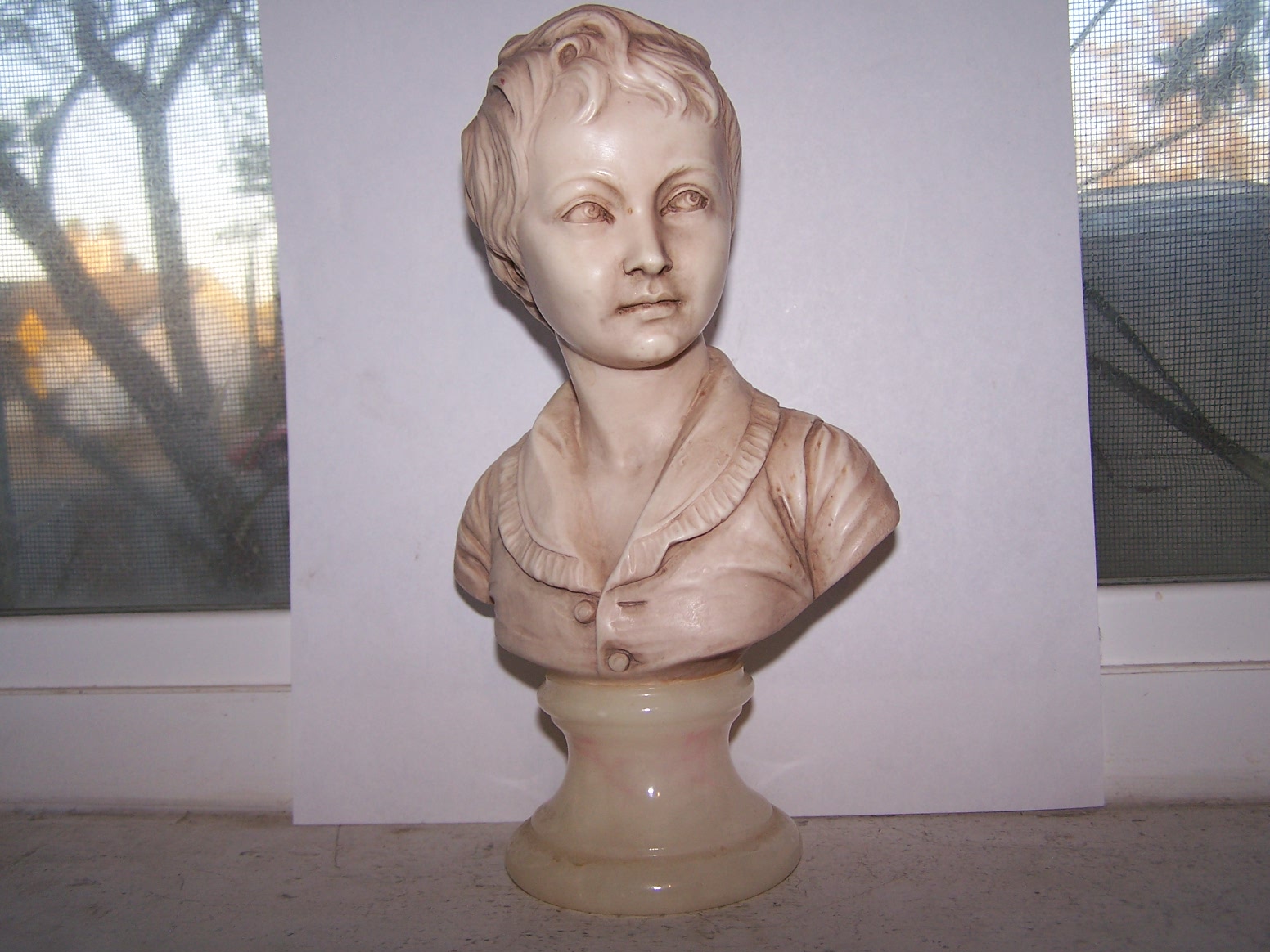 Giuseppe Bessi Marble bust. Who what where | Antiques Board