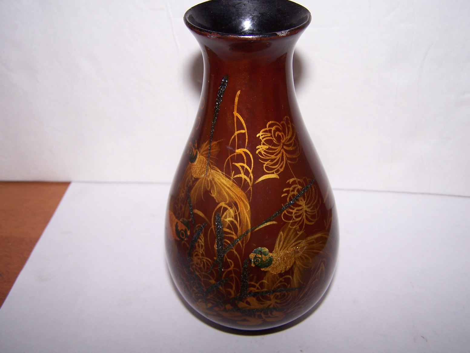 Japanese Lacquer Koi vase.. Old or no? Antiques Board