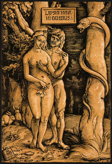 Baldung Adam & Eve 1511 chiaroscuro woodcut NGW.jpg