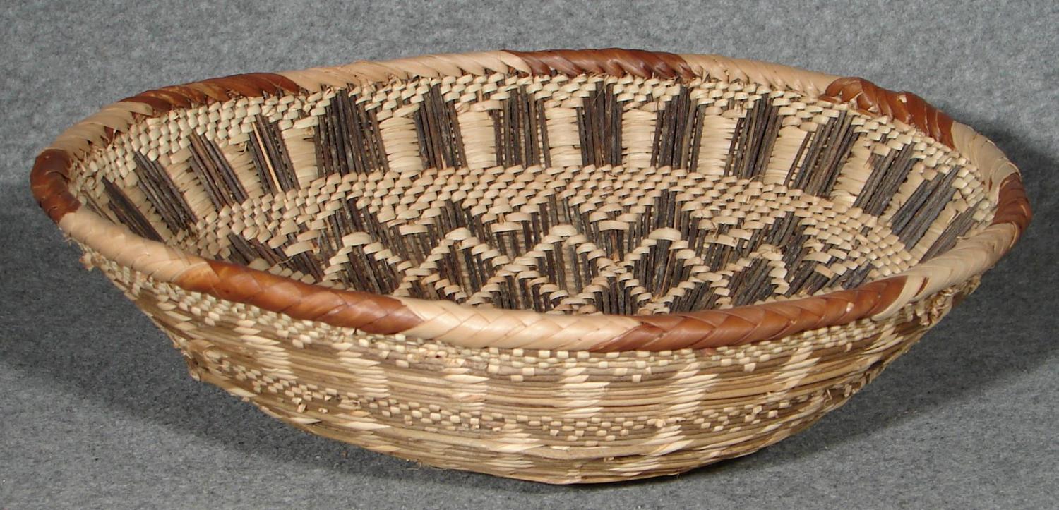 A Mystery Basket Bowl (African?) Antiques Board