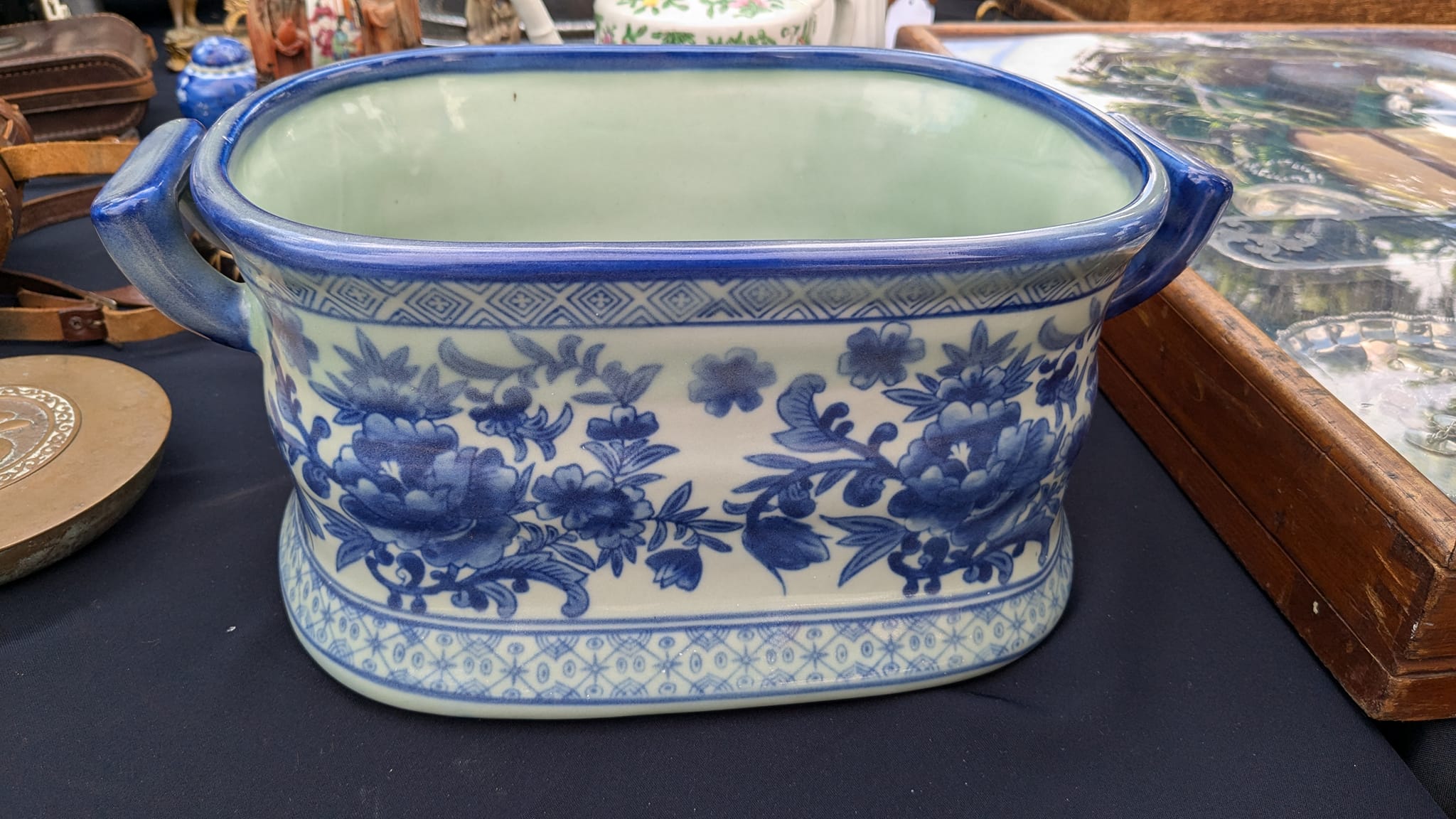 CHINESE PORCELAIN FOOT BATH Antiques Board