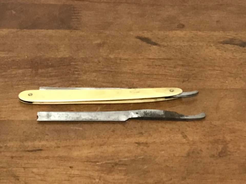 Antique Straight Razor Restoration Antiques Board