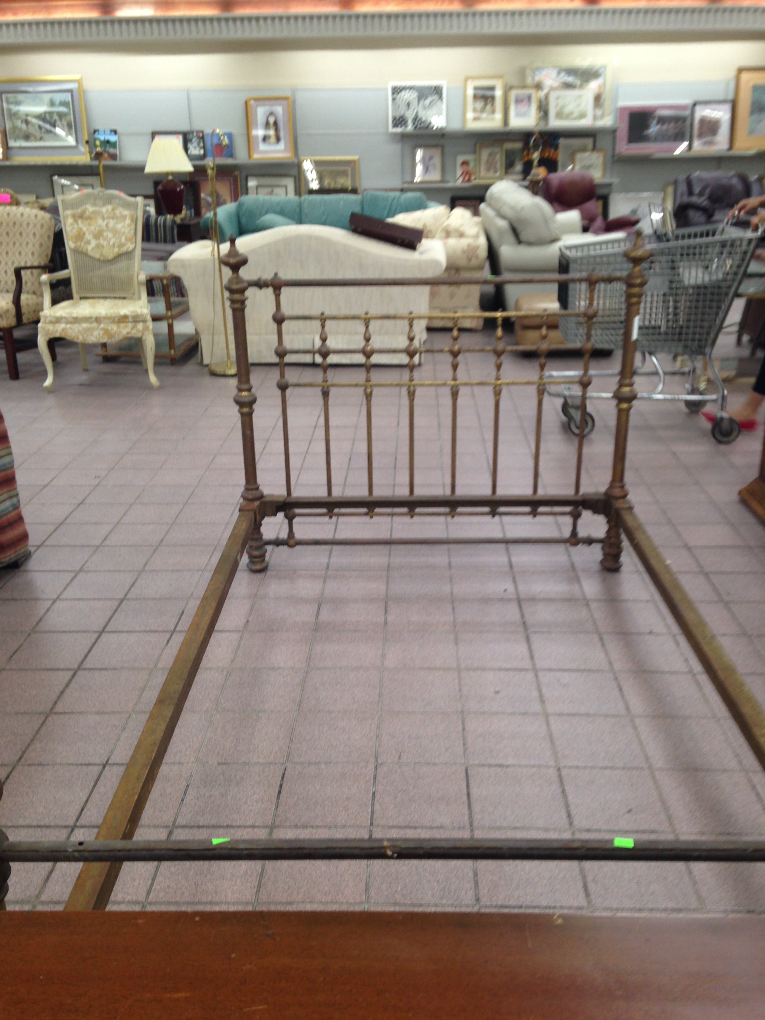 Antique Iron Bed Antiques Board