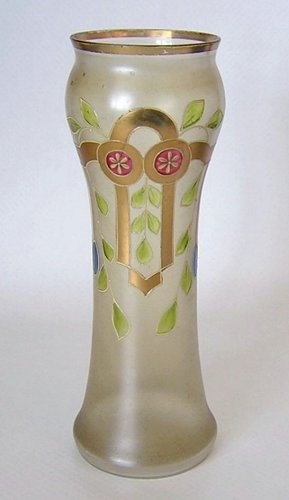 Bristol Glass Jugenstil Enamelled Vase-a.jpg
