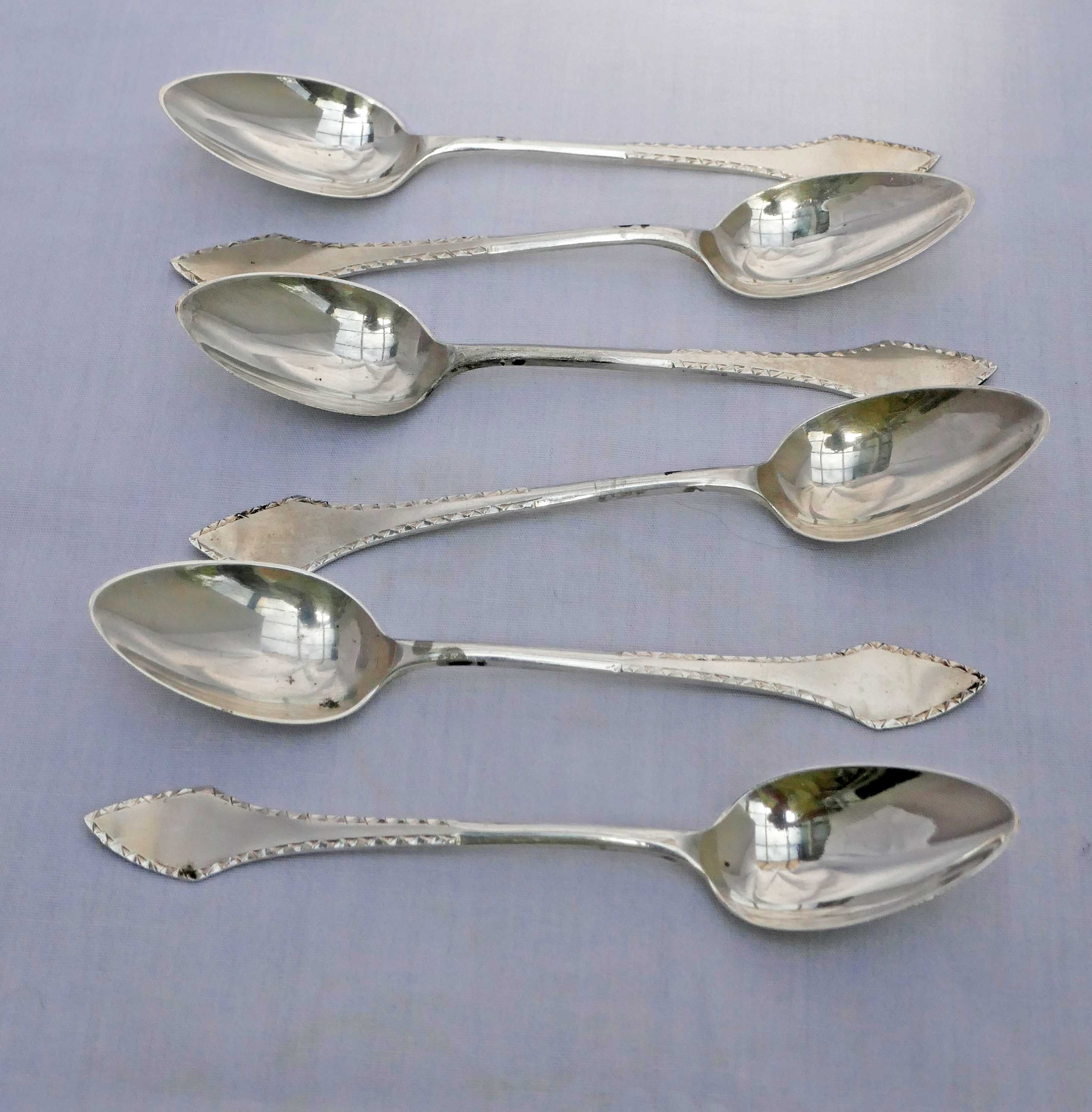 Silver spoons, Arabic marks? Antiques Board