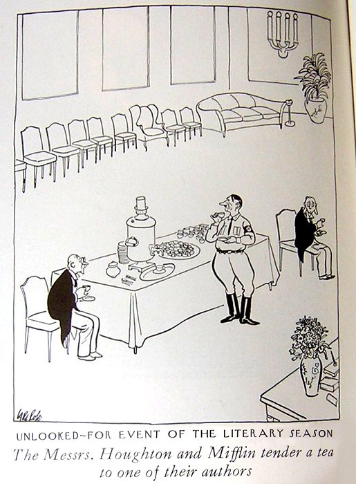 cartoon New Yorker Early '30s Hitler Kampf Houghton Mifflin.jpg