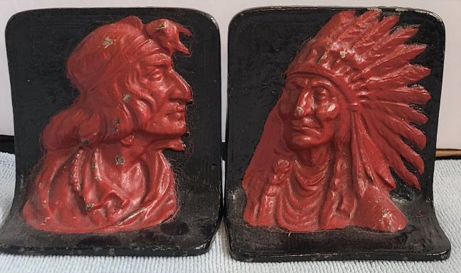 cast Indian Chief book ends 4.jpg