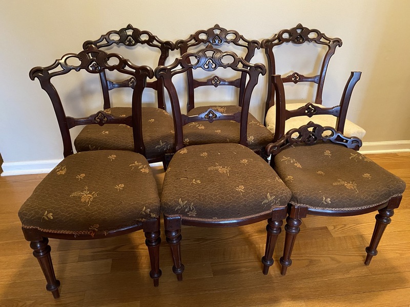 Help identify dining chairs Antiques Board
